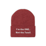 I'm the one Knit Beanie