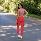 The 1 leggings red