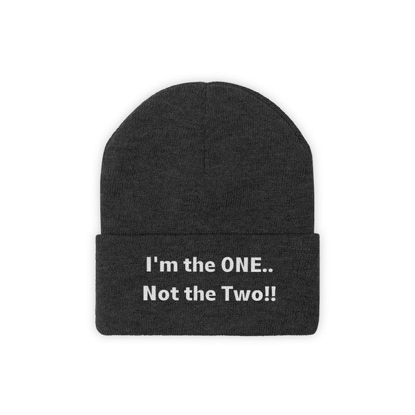 I'm the one Knit Beanie