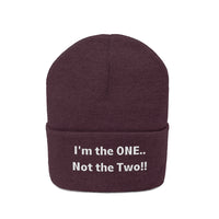 I'm the one Knit Beanie