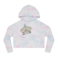 Queen Cropped Hooded Sweatshirt