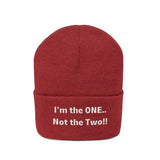 I'm the one Knit Beanie