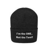 I'm the one Knit Beanie