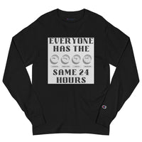 Same 24 hours Men's Champion Long Sleeve Shirt