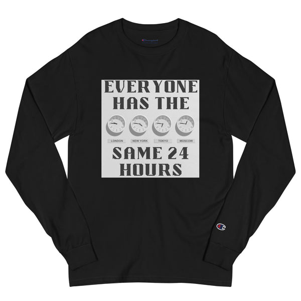 Same 24 hours Men's Champion Long Sleeve Shirt