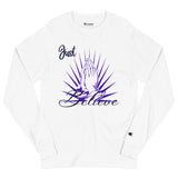 Just Believe Men's Champion Long Sleeve Shirt