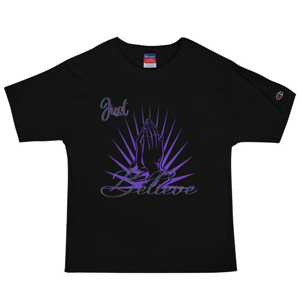 Just Believe Men's Champion T-Shirt